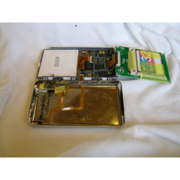 Замена жесткого диска iPod 5-го поколения (видео) на карту памяти CF или SDHC / SDXC
