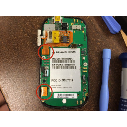 Замена камеры Huawei u7519