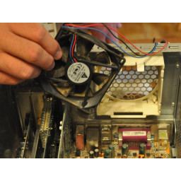 HP Media Center 876x Замена охлаждающего вентилятора