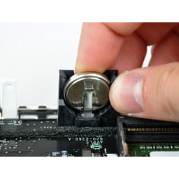Mac mini Модель A1283 Замена батареи PRAM
