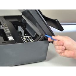Разборка крышки HP Officejet Pro 6835